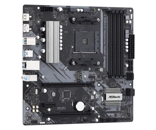 Материнская плата ASRock A520M Phantom Gaming 4 Socket AM4